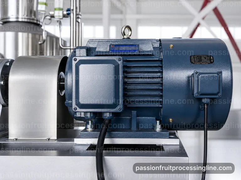 Industrial Passion Fruit Juice Line: Plant Integration Interface industrial passion fruit juice line, plant integration: passion fruit seed separator connection view
